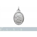 Pendentif argent 925/000 rhodiée