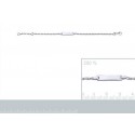 Bracelet gourmette argent 925/000 enfant