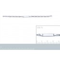 Bracelet gourmette argent 925/000 rhodiée enfant