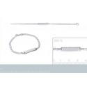 Bracelet gourmette argent 925/000 enfant