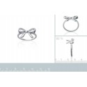 Bague argent 925/000 rhodiée