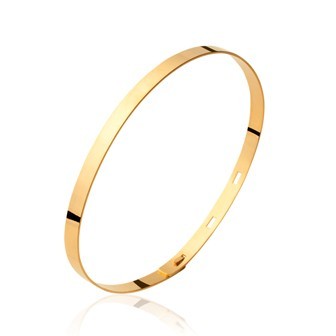 Bracelet plaqué-or 750/000 3 microns 921TY456