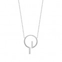 Collier argent 925/000 rhodiée oz