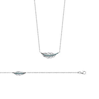 Bracelet argent 925/000 rhodiée pierres synthétiques