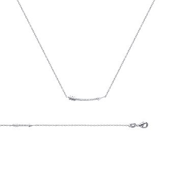 Bracelet argent 925/000 rhodiée pierres synthétiques