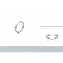 Bague argent 925/000 rhodiée