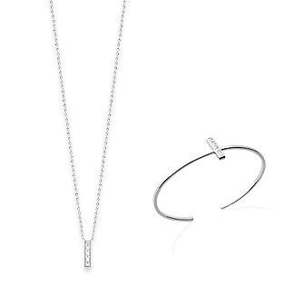 Jonc argent 925/000 rhodiée oz