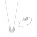 Collier argent 925/000 rhodiée