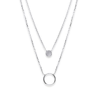 Collier argent 925/000 rhodiée 721XSZ40