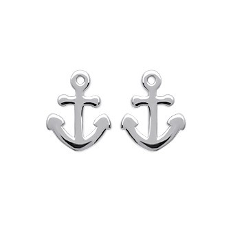 Boucle d'oreilles argent rhodiée 925/000
