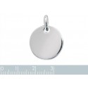 Pendentif argent 925/000 rhodiée