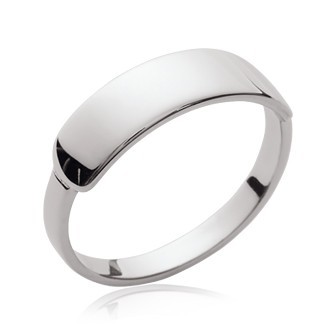Bague argent 925/000 rhodiée