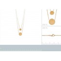 Collier plaqué-or 750/000 3 microns