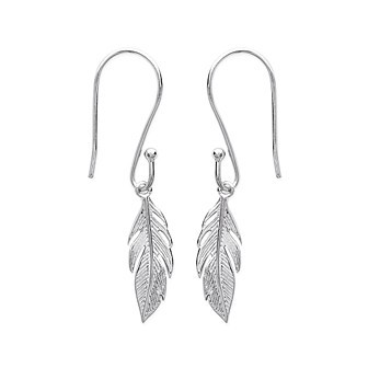 Boucles d'oreilles argent 925/000 rhodié 752FG00
