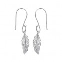 Boucles d'oreilles argent 925/000 rhodié