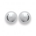 Boucles d'oreilles argent rhodiée 925/000