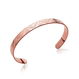 Jonc plaqué-or rose 750/000 3 microns 929QSD54