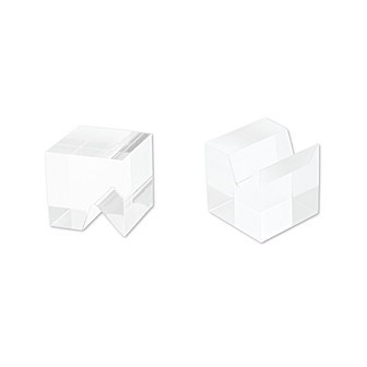 Présentoir bagues ou jonc en plexiglas transparent