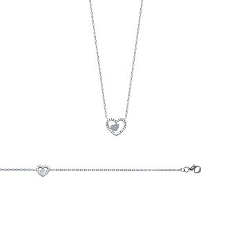 Bracelet argent 925/000 rhodiée oz