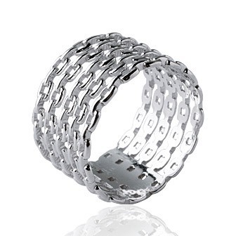 Bague argent 925/000 rhodiée HBJAAAA