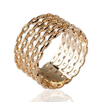 Bague plaqué-or 750/000 3 microns CBJAAAA