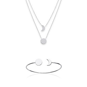 Collier argent 925/000 rhodiée HCBFAFEA