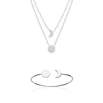Collier argent 925/000 rhodiée HCBFAFEA
