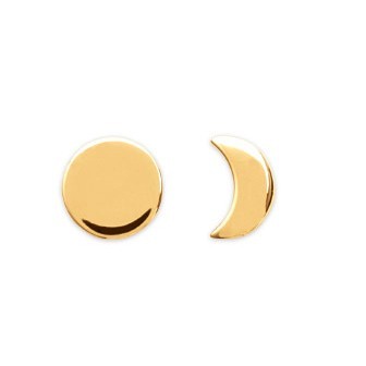 Boucle d'oreilles plaqué-or 750/000 3 microns CFEGHAA