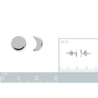 Boucle d'oreilles argent 925/000 rhodiée HFEGHAA