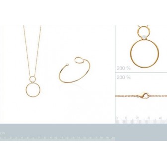 Jonc plaqué-or 750/000 3 microns oz JHBJECFI