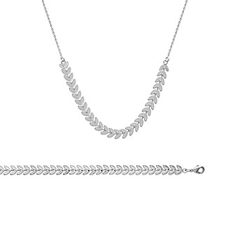 Collier argent 925/000 rhodiée HJAJAJEC