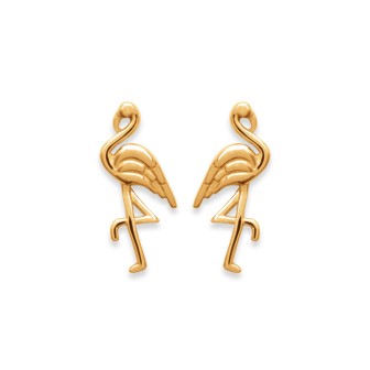 Boucle d'oreilles plaqué-or 750/000 3 microns CFEHCAA