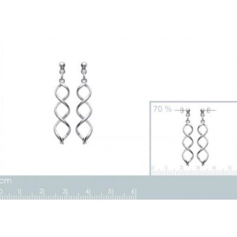 Boucles d'oreilles argent 925/000