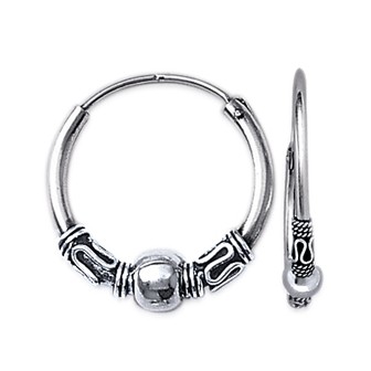 Créoles argent 925/000