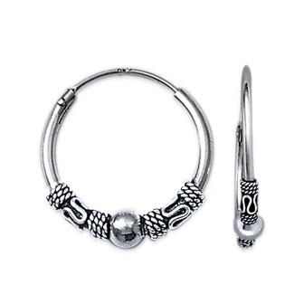 Créoles argent 925/000