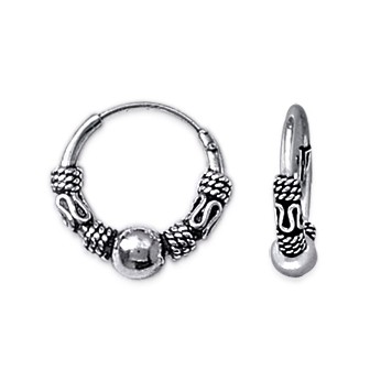 Créoles argent 925/000 12/14 mm