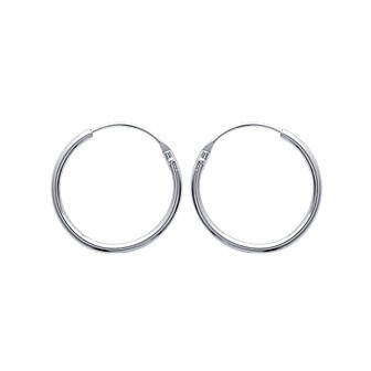 Créoles argent 925/000 BACI