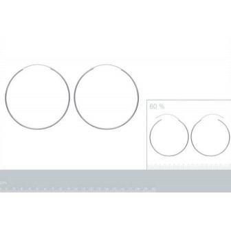 Créoles argent 925/000