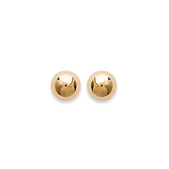Boucles d'oreilles d'oreilles plaqué or 750/000 3 microns