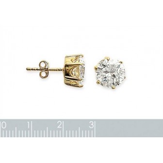 Boucles d'oreilles plaqué or 750/000 3 microns oz