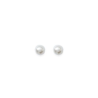 Boucles d'oreilles plaqué or 750/000 3 microns imitation perles