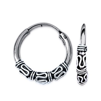 Créoles argent 925/000 