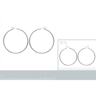 Créoles argent 925/000