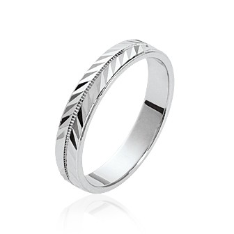 Alliance homme argent rhodiée 925/000-HCGEAAAE