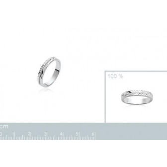 Alliance homme argent rhodiée 925/000-HCGEAAAE