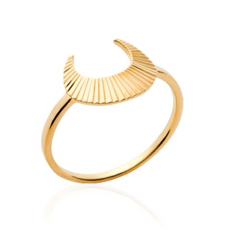 Bague plaqué-or 750/000 3 microns - CCGEJAA