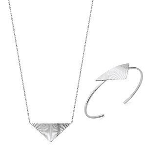 Collier argent 925/000 rhodiée -HCBFBJEF