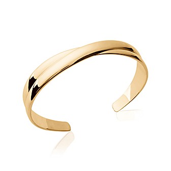 Jonc plaqué-or 750/000 3 microns 92NJU8