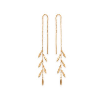 Boucles d'oreilles plaqué-or 750/000 3 microns 25NJU00