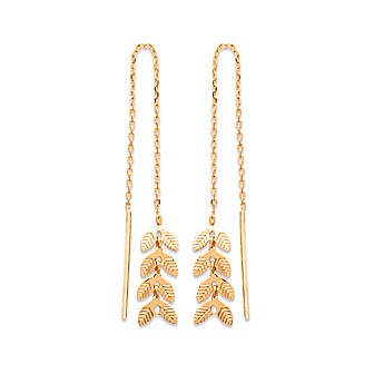 Boucles d'oreilles plaqué-or 750/000 3 microns - CFECEAA